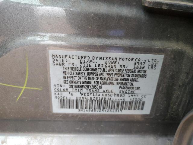 2024 NISSAN SENTRA S - 3N1AB8BV2RY285019