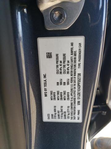 2023 TESLA MODEL 3 5YJ3E1EA3PF552738