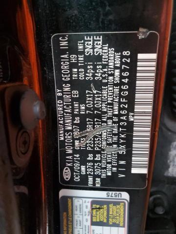 2015 KIA SORENTO LX - 5XYKT3A62FG646728