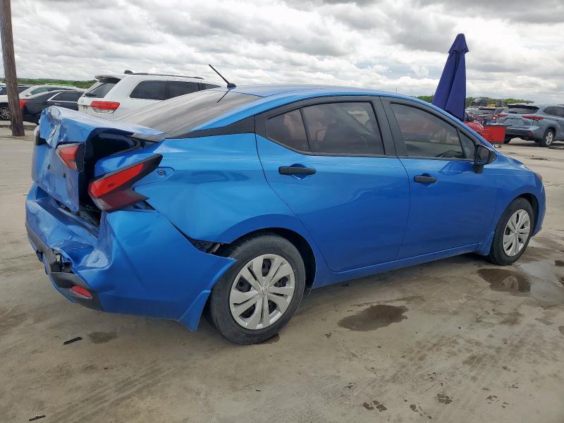 NISSAN VERSA S 2020 blue  gas 3N1CN8DV5LL839476 photo #4