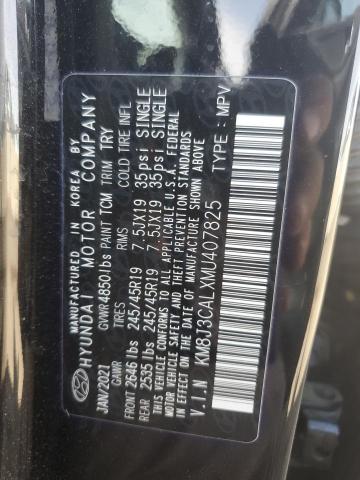 2021 HYUNDAI TUCSON LIM - KM8J3CALXMU407825