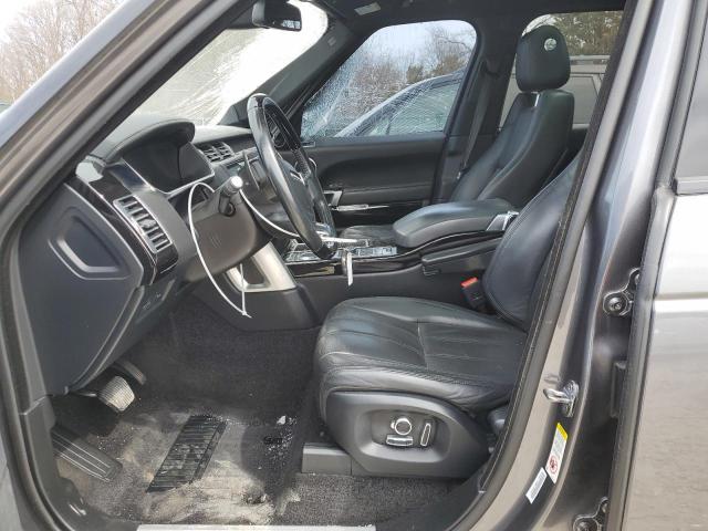 2016 LAND ROVER RANGE ROVE - SALGS2VF0GA255939
