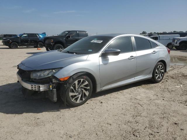 HONDA CIVIC EX 2017 silver  gas 19XFC2F75HE055189 photo #1