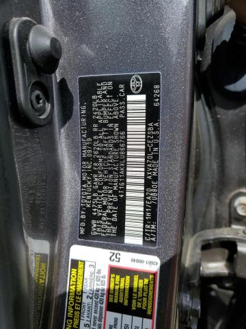 2020 TOYOTA CAMRY 4T1G11AKXLU866766