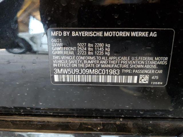 2021 BMW M340XI - 3MW5U9J09M8C01983