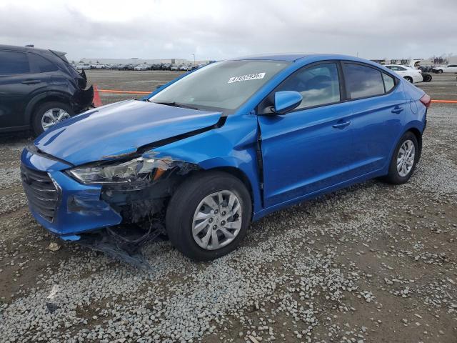 Vin: kmhd74lf6hu085754, lot: 47652935, hyundai elantra se 2017 img_1