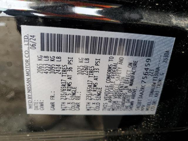 2024 NISSAN ROGUE S - 5N1BT3AA2RC756459