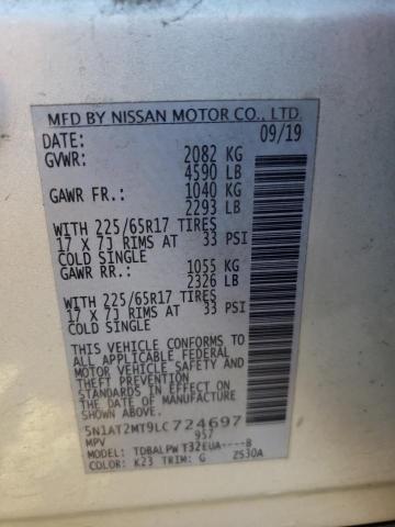 5N1AT2MT9LC724697 2020 NISSAN ROGUE