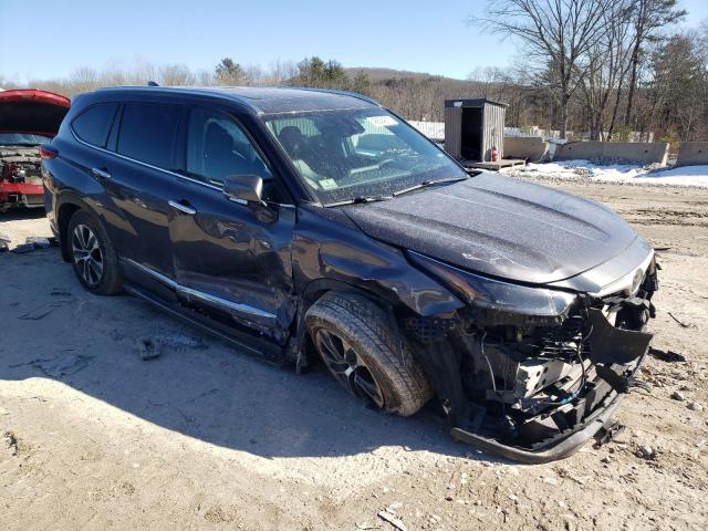 Vin: 5tdgzrbhxms098579, lot: 46824215, toyota highlander xle 20214