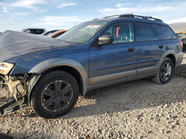 SUBARU LEGACY OUT 2005 blue  gas 4S4BP61C157368438 photo #1