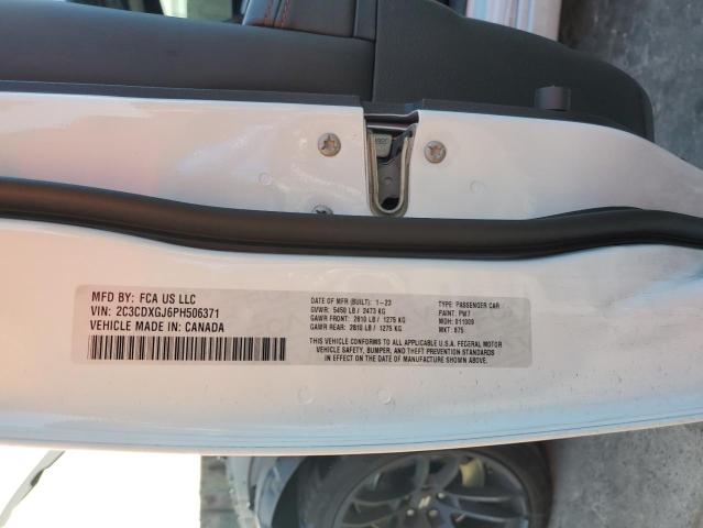2023 DODGE CHARGER SC - 2C3CDXGJ6PH506371