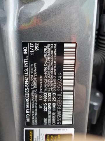 2018 MERCEDES-BENZ C 63 AMG - 55SWF8GB6JU255249