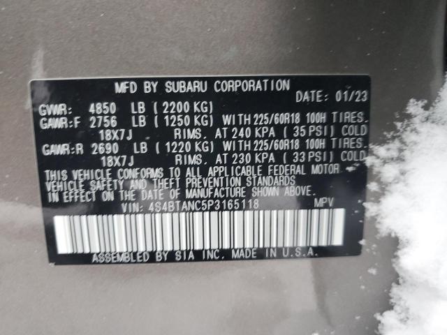 2023 SUBARU OUTBACK LI 4S4BTANC5P3165118