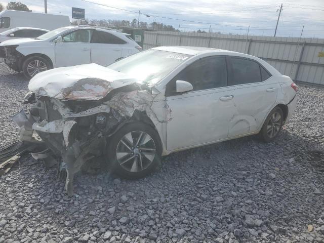 TOYOTA COROLLA EC 2014 white sedan 4d gas 5YFBPRHE6EP031906 photo #1