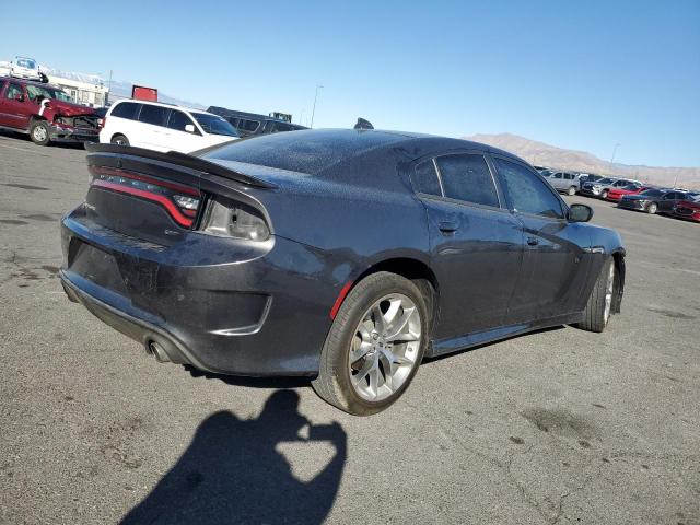 DODGE CHARGER GT 2022 gray  flexible fuel 2C3CDXHG4NH157324 photo #4