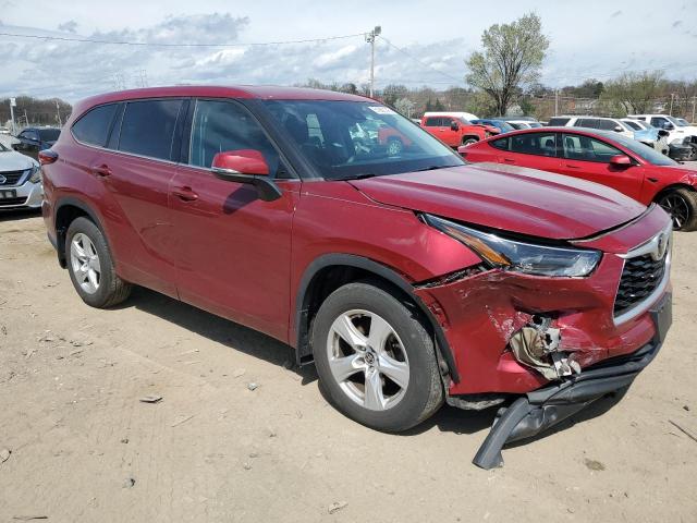 Vin: 5tdbzrbh5ns173281, lot: 51062145, toyota highlander l 20224