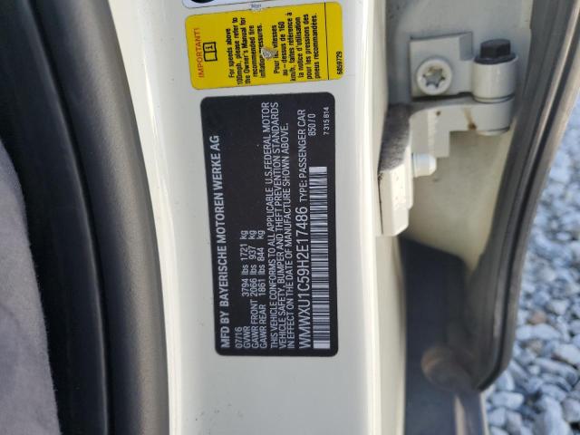 2017 MINI COOPER - WMWXU1C59H2E17486