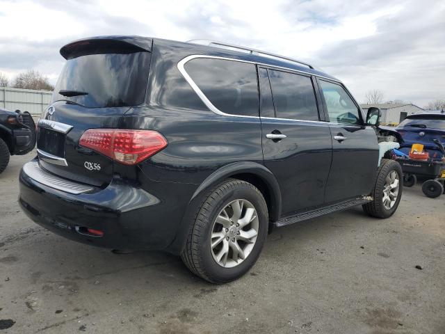 INFINITI QX56 2013 black  gas JN8AZ2NE8D9042688 photo #4