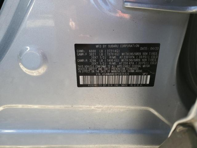 2023 SUBARU ASCENT TOU 4S4WMAWD9P3435425