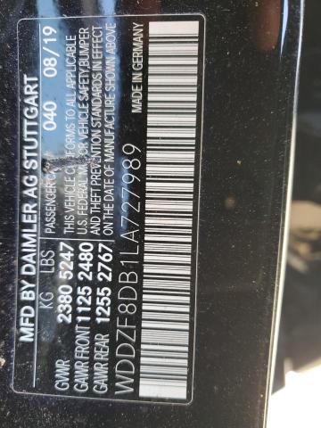 2020 MERCEDES-BENZ E 350 - WDDZF8DB1LA727989