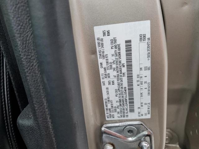 2015 LINCOLN MKC 5LMCJ2A99FUJ35409