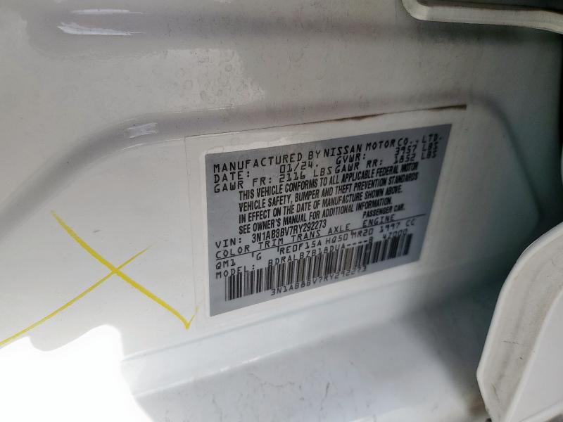 2024 NISSAN SENTRA S - 3N1AB8BV7RY292273