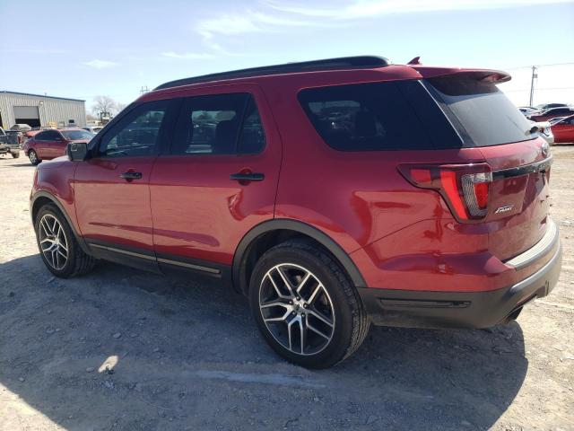 Vin: 1fm5k8gt2jgb55300, lot: 48399585, ford explorer sport 20182