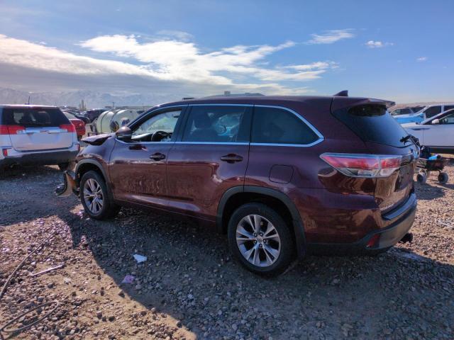 Vin: 5tdbkrfh9es005660, lot: 49913485, toyota highlander le 20142