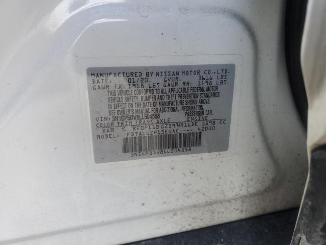 2020 NISSAN KICKS SR 3N1CP5DV8LL504558