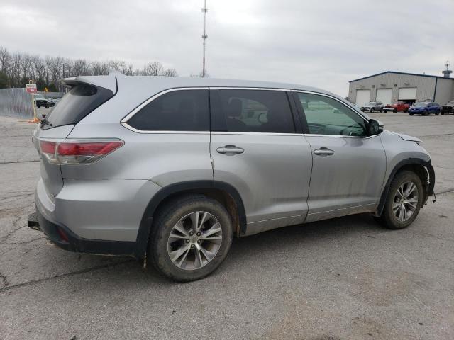 Vin: 5tdbkrfhxfs078473, lot: 50045315, toyota highlander le 20153