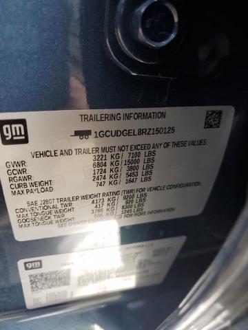 2024 CHEVROLET SILVERADO - 1GCUDGEL8RZ150125