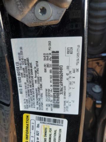 2017 LINCOLN MKZ PREMIE - 3LN6L5A99HR609493