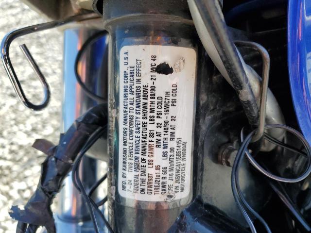 2005 KAWASAKI VN800 JKBVNCA115B514151