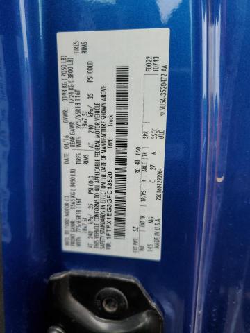 2016 FORD F150 SUPER - 1FTFX1EG3GFC13520
