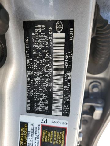 2016 TOYOTA CAMRY - 4T1BF1FK6GU224166