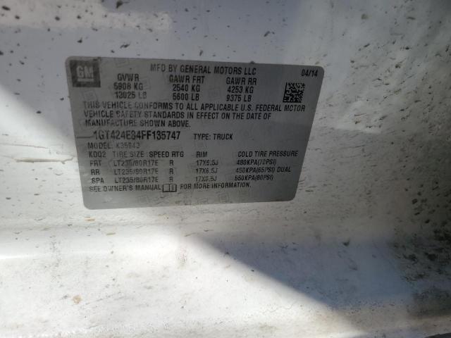 2015 GMC SIERRA K35 - 1GT424E84FF135747