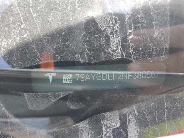 2022 TESLA MODEL Y - 7SAYGDEE2NF380562