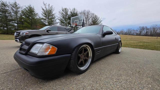 MERCEDES-BENZ SL 500 1999 black roadster gas WDBFA68FXXF184548 photo #3