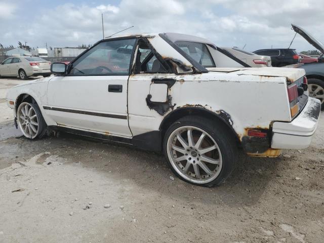 TOYOTA MR2 1986 white  gas JT2AW15C2G0049232 photo #3