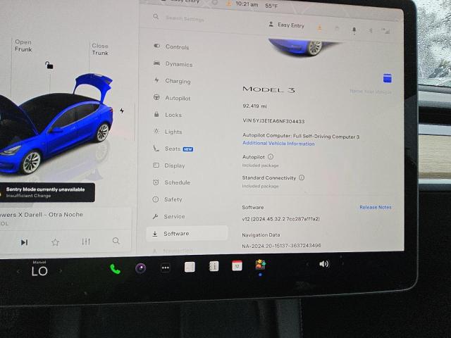 2022 TESLA MODEL 3 - 5YJ3E1EA6NF304433