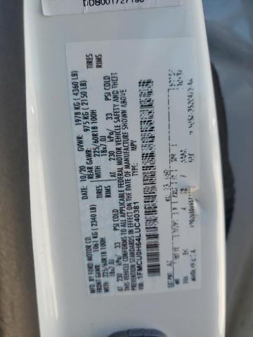 2020 FORD ESCAPE SEL - 1FMCU0H64LUC40381