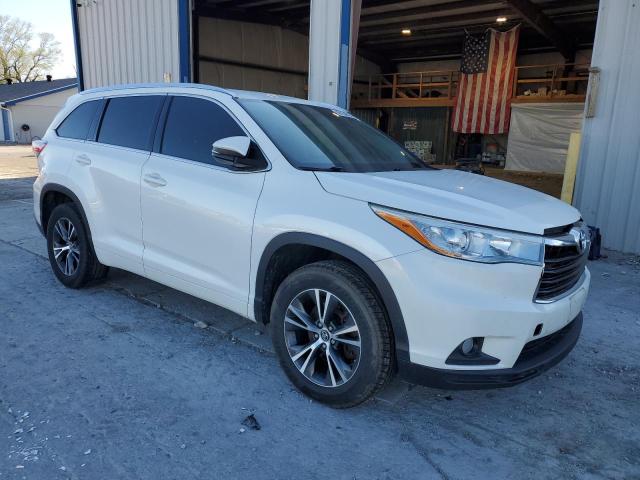 Vin: 5tdkkrfh7gs176801, lot: 50154325, toyota highlander xle 20164