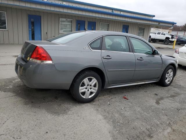 CHEVROLET IMPALA LS 2009 gray  flexible fuel 2G1WB57K891223003 photo #4