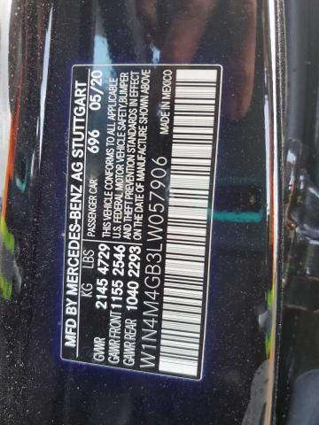 2020 MERCEDES-BENZ GLB 250 - W1N4M4GB3LW057906