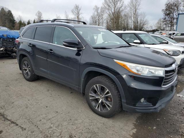 Vin: 5tdjkrfh6gs260605, lot: 49456405, toyota highlander xle 20164