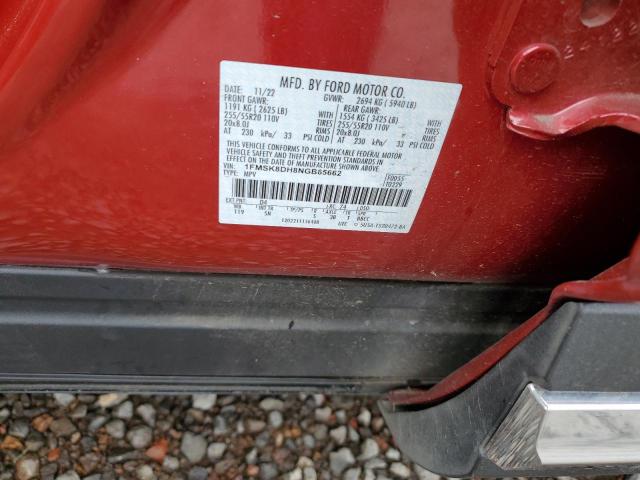2022 FORD EXPLORER X - 1FMSK8DH8NGB65662