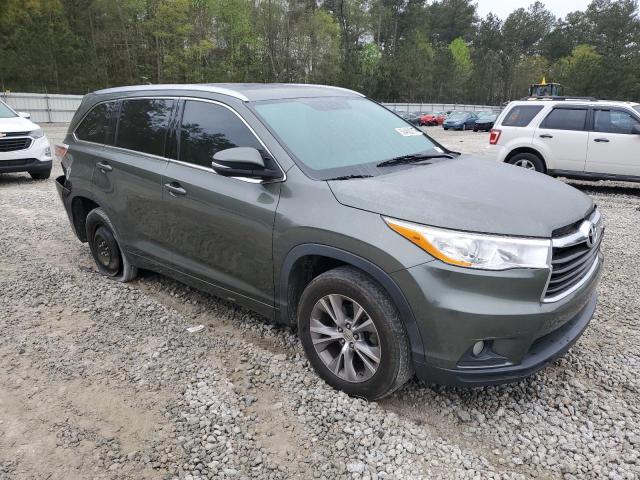 Vin: 5tdkkrfh6es006622, lot: 50460075, toyota highlander xle 20144