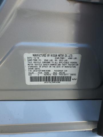 2019 INFINITI Q50 LUXE - JN1EV7AP7KM518388