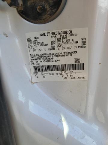 2016 FORD F250 SUPER - 1FT7X2B62GEC72201