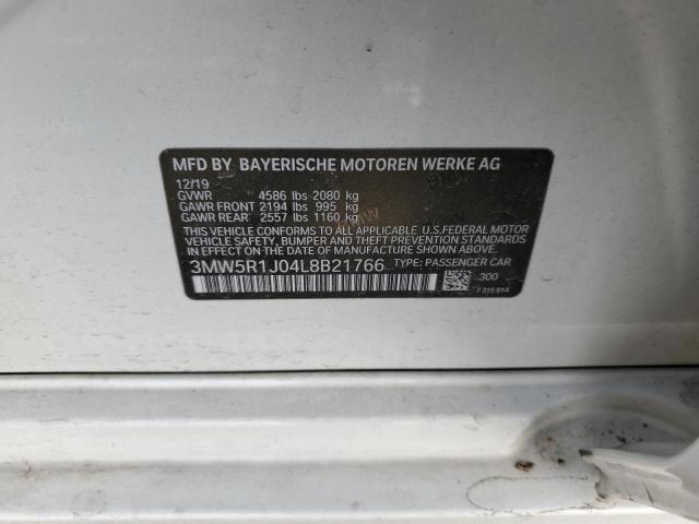 2020 BMW 330I - 3MW5R1J04L8B21766